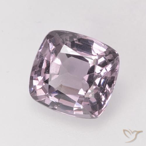 Spinello Viola grigiastro chiaro naturale da 1.45 ct, Cuscino, VS