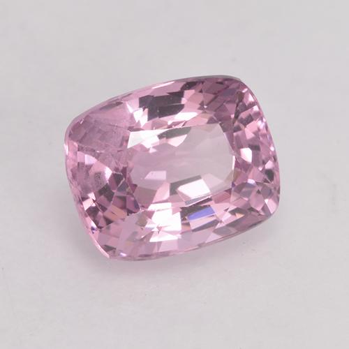 Spinello naturale rosa da 1,43 ct, taglio a cuscino, VS