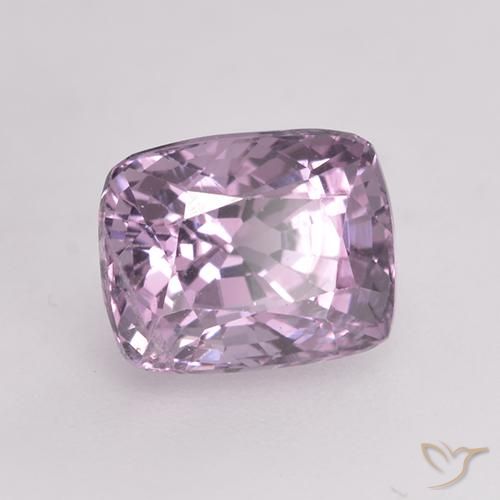 Spinello Viola chiaro naturale da 1.53 ct, Cuscino, VS