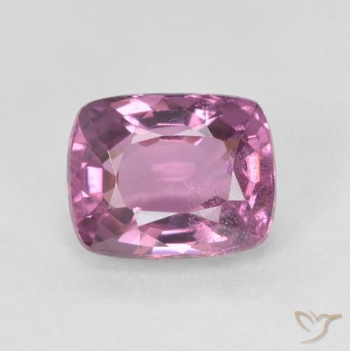1.64ct Naturale Viola-Rosa Spinello, Cuscino, VS
