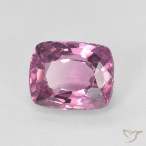 Spinello Viola-Rosa naturale da 1.64 ct, Cuscino, VS