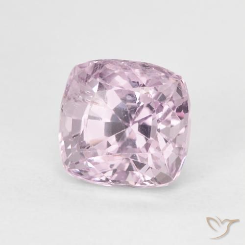 Spinello Rosa Molto Chiaro naturale da 1.68 ct, Cuscino, VS