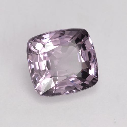 Spinello Grigio Viola naturale da 1.71 ct, Taglio a cuscino, VVS-VS