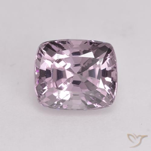 Spinello naturale porpora da 1,71 ct, taglio a cuscino, VVS-VS