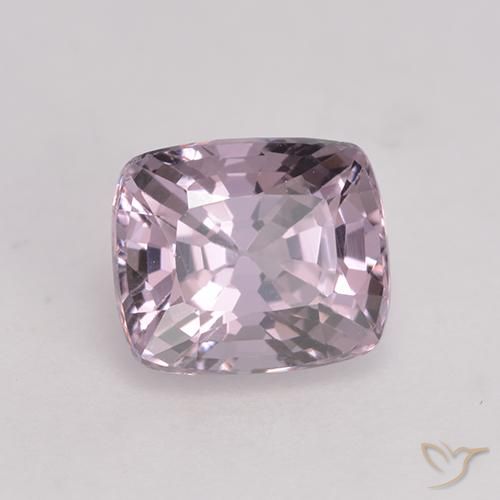 Spinello naturale porpora da 1,71 ct, taglio a cuscino, VVS-VS