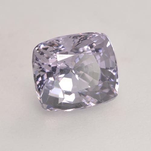 Spinello Viola Grigio naturale da 1.46 ct, Taglio a cuscino, VVS-VS
