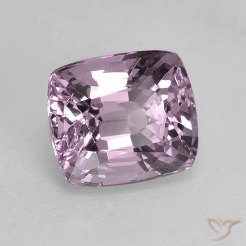 Spinello Tono viola uva naturale da 1.53 ct, Cuscino, VS