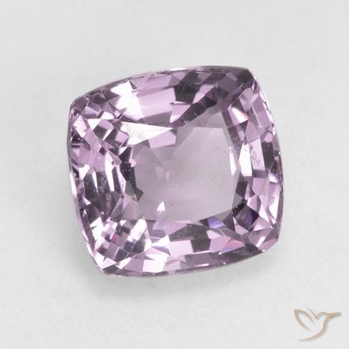 Spinello Viola chiaro naturale da 1.74 ct, Cuscino, VS