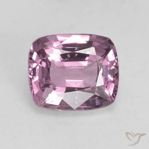 Spinello Viola rosato chiaro naturale da 1.68 ct, Taglio a cuscino, VS