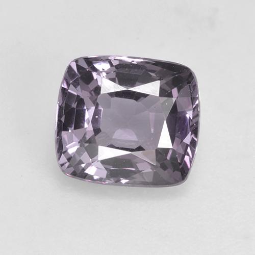 Spinello naturale viola da 1,46 ct, taglio a cuscino, VVS-VS