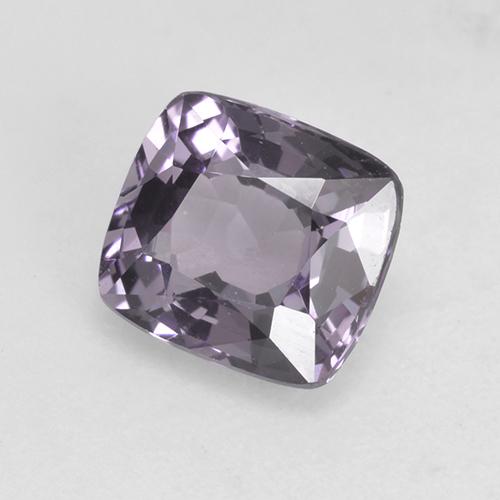 Spinello naturale viola da 1,46 ct, taglio a cuscino, VVS-VS