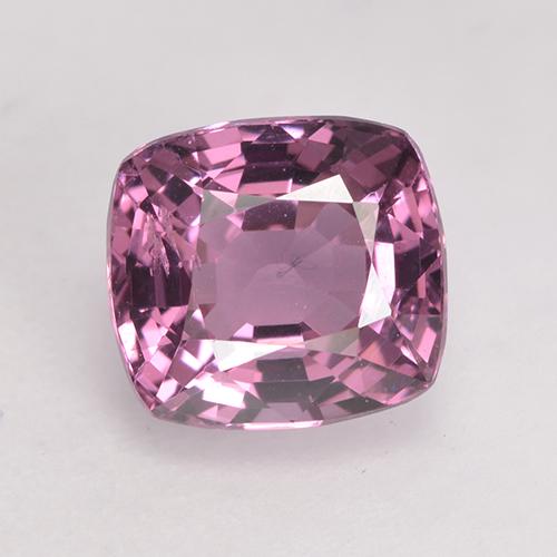 Spinello Viola chiaro naturale da 1.61 ct, Taglio a cuscino, VS