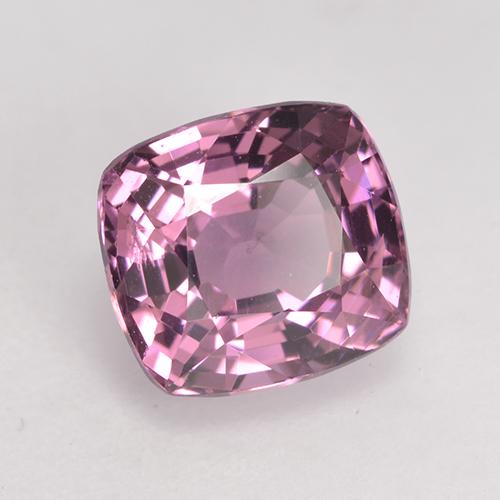 Spinello Viola chiaro naturale da 1.61 ct, Taglio a cuscino, VS