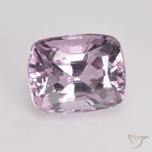 1.42ct Naturale Viola uva molto chiaro Spinello, Cuscino, VVS-VS