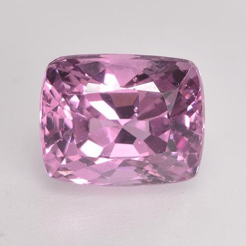 Spinello naturale porpora da 1,89 ct, taglio a cuscino, VVS-VS