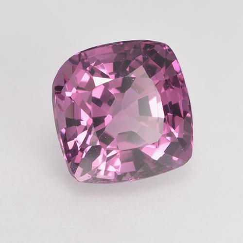 Spinello naturale porpora da 1,52 ct, taglio a cuscino, VVS