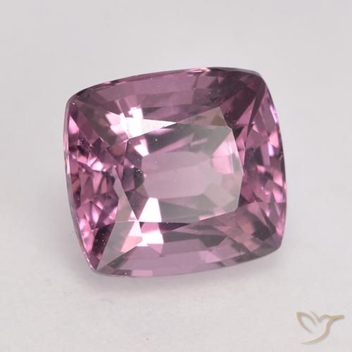 Spinello Boysenberry naturale da 1.73 ct, Cuscino, VVS-VS