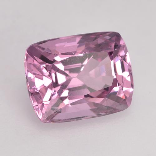 Spinello naturale porpora da 1,73 ct, taglio a cuscino, VS