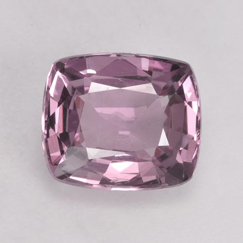 Spinello naturale porpora da 1,80 ct, taglio a cuscino, VS
