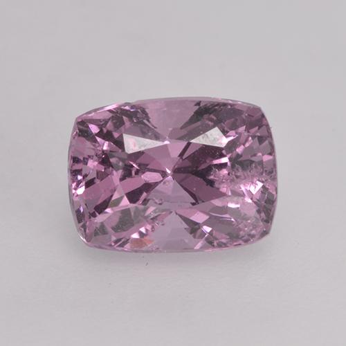 Spinello naturale porpora da 1,46 ct, taglio a cuscino, VS