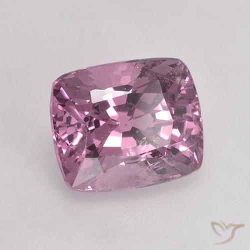 Spinello lavanda profonda naturale da 1.64 ct, Cuscino, VS