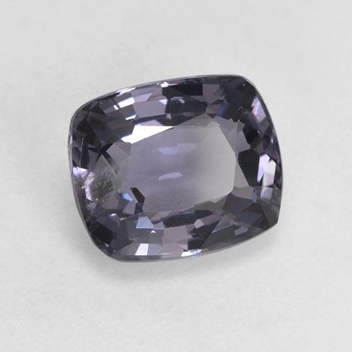 Spinello Viola grigiastro naturale da 1.94 ct, Taglio a cuscino, VS