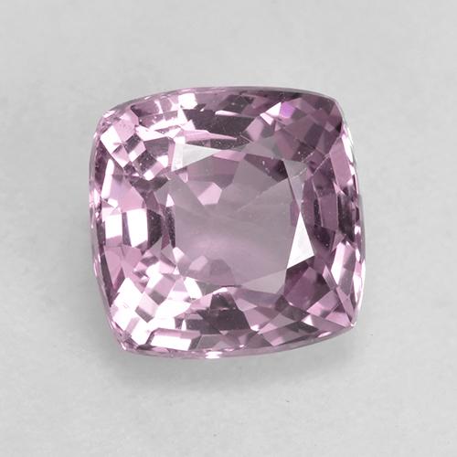 Spinello Tono rosa ciliegia naturale da 1.57 ct, Taglio a cuscino, VVS-VS