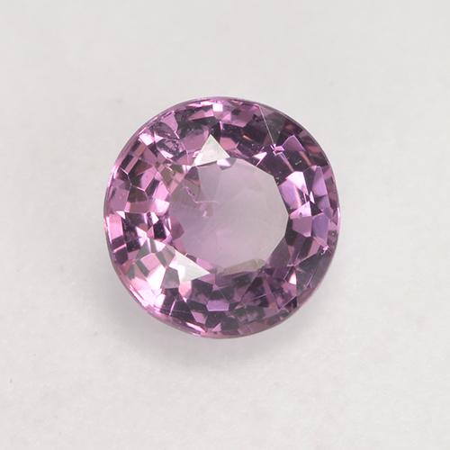 Spinello Viola medio naturale da 0.55 ct, Taglio rotondo, VS