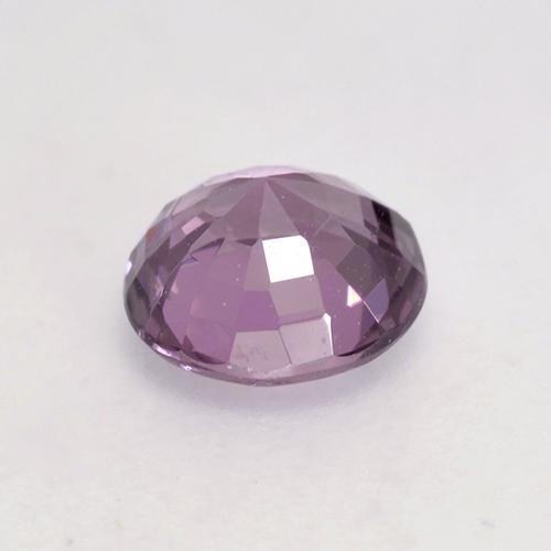 Spinello Viola medio naturale da 0.55 ct, Taglio rotondo, VS