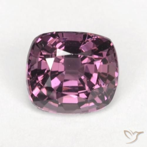 1.42ct Naturale Viola medio-scuro Spinello, Cuscino, VVS-VS