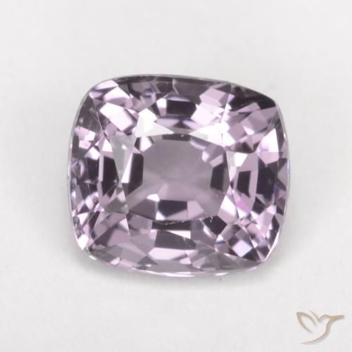 1.36ct Naturale Viola medio Spinello, Cuscino, VVS-VS, Photo A