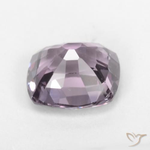 Spinello Viola medio naturale da 1.36 ct, Cuscino, VVS-VS