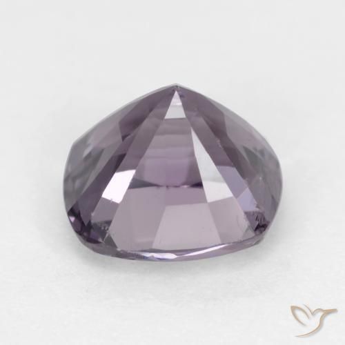 Spinello Viola grigio naturale da 1.38 ct, Cuscino, VS