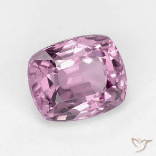 Spinello Viola chiaro naturale da 1.12 ct, Cuscino, VS