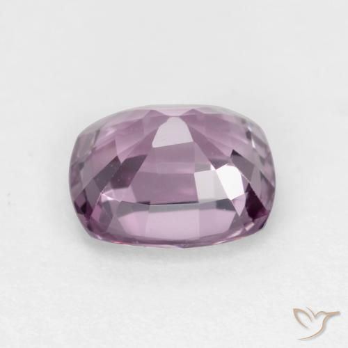 Spinello Rosa chiaro-Viola naturale da 1.25 ct, Cuscino, VS