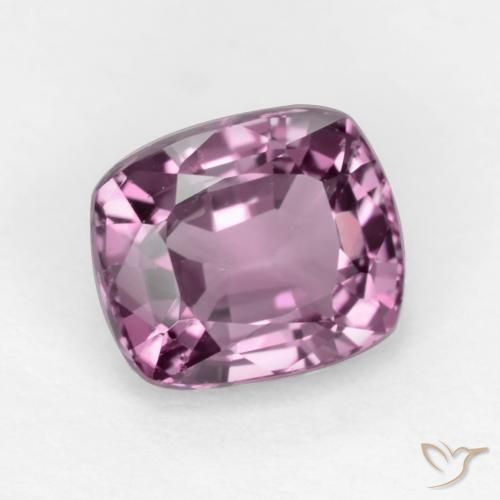 Spinello Viola chiaro naturale da 1.06 ct, Cuscino, VS