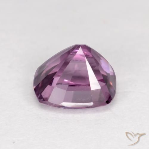 Spinello Viola medio naturale da 0.87 ct, Cuscino, VS-SI