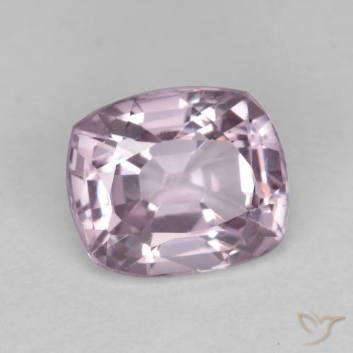 Spinello Viola rosato molto chiaro naturale da 1.13 ct, Cuscino, VS