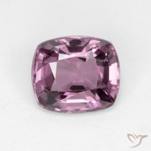 Spinello Viola scuro naturale da 1.16 ct, Taglio a cuscino, VS