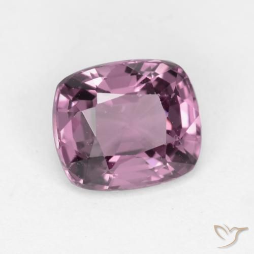 Spinello Viola scuro naturale da 1.16 ct, Taglio a cuscino, VS