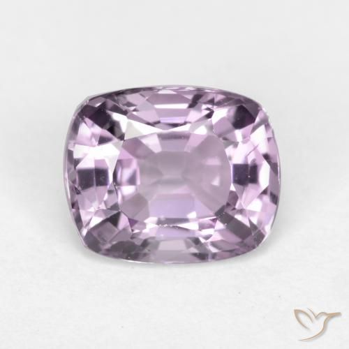 1.33ct Naturale Viola uva molto chiaro Spinello, Cuscino, VS