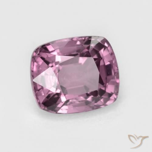 Spinello Viola medio naturale da 1.24 ct, Cuscino, VS