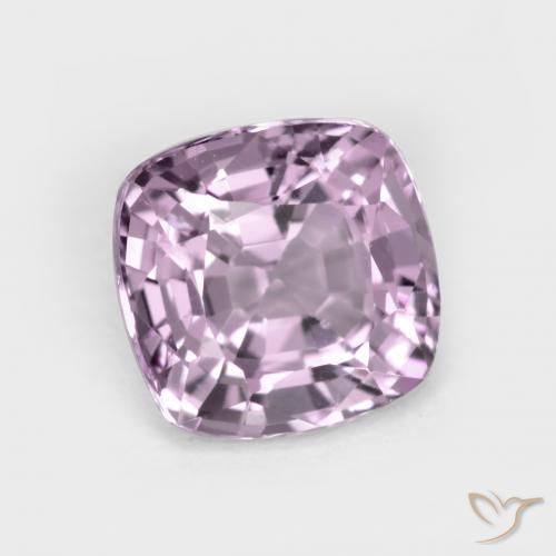 Spinello Viola molto chiaro naturale da 1.33 ct, Cuscino, VS