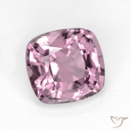 Spinello Viola medio-chiaro naturale da 1.33 ct, Cuscino, VS