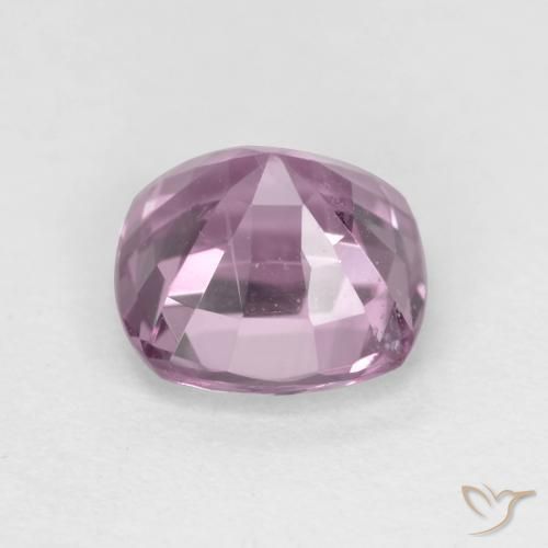 Spinello Viola medio-chiaro naturale da 1.30 ct, Cuscino, VS