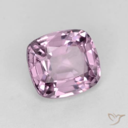 Spinello Viola rosato molto chiaro naturale da 1.13 ct, Cuscino, VS