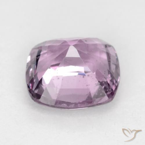 Spinello Viola grigiastro chiaro naturale da 1.28 ct, Cuscino, VS-SI