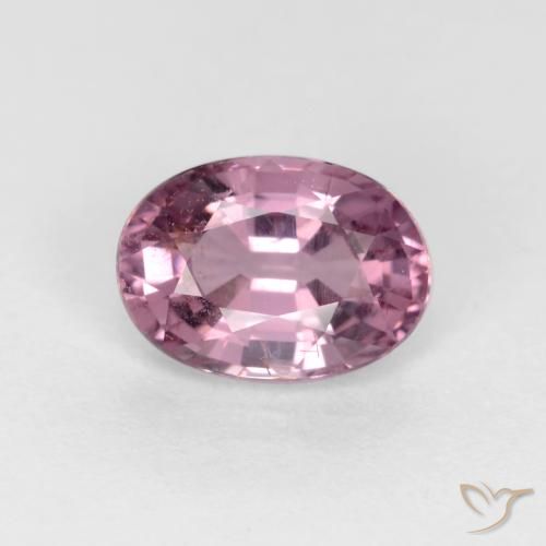 0.59ct Naturale Viola rossastro chiaro Spinello, Ovale, VS