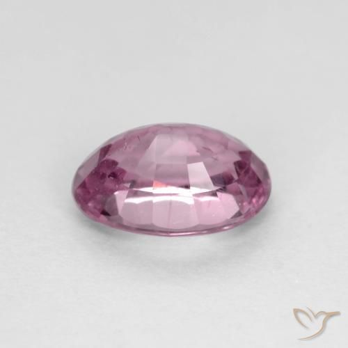 Spinello Viola rossastro chiaro naturale da 0.59 ct, Ovale, VS