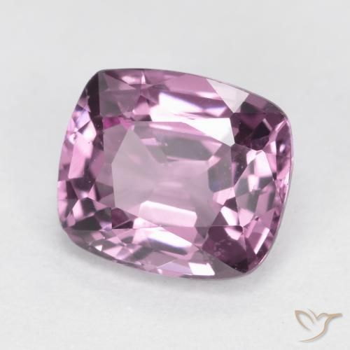 Spinello lavanda profonda naturale da 1.21 ct, Cuscino, VS